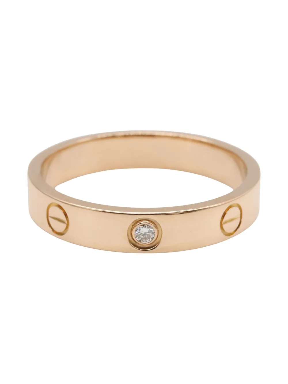 Cartier 2010 18kt rose gold Mini Love ring | Gold | Image 1