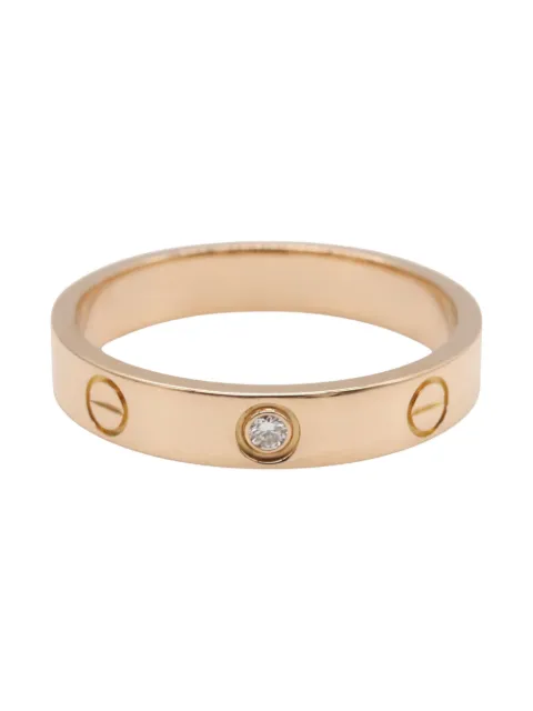 Cartier 2010 18kt rose gold Mini Love ring