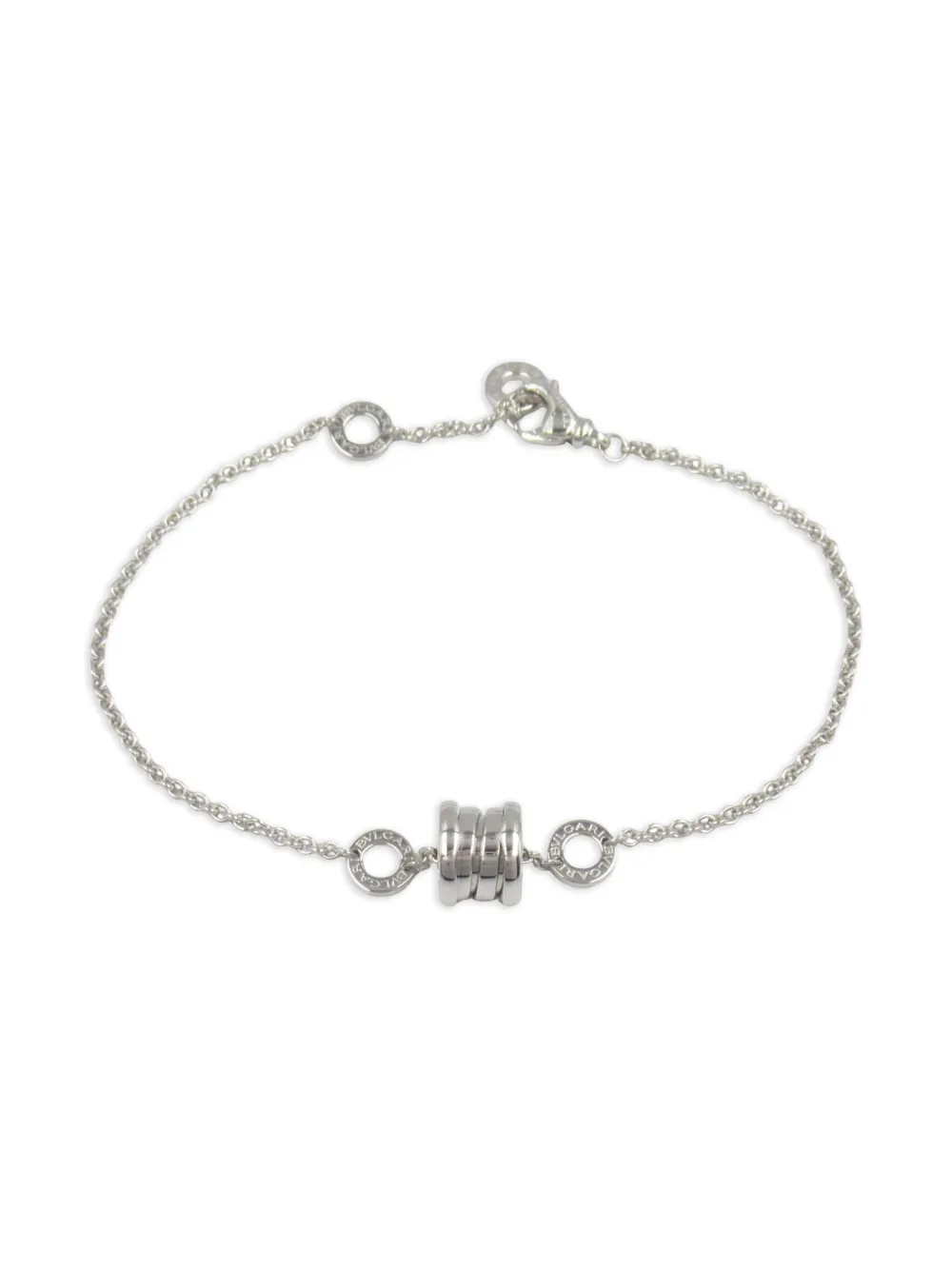 Bvlgari Pre-Owned 2010s 18K white gold B-zero1 bracelet | Silver | Image 1