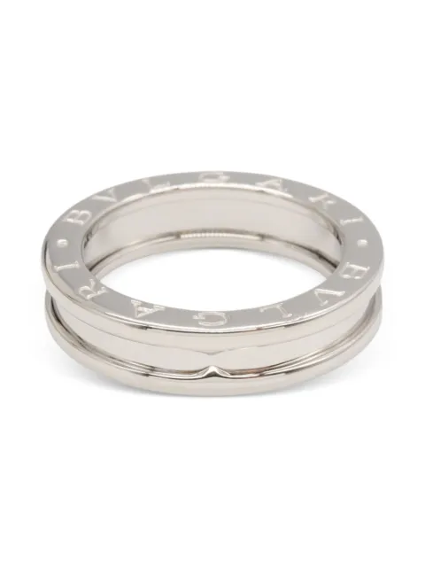 Bvlgari Pre-Owned 2010s 18K white gold B-zero1 ring