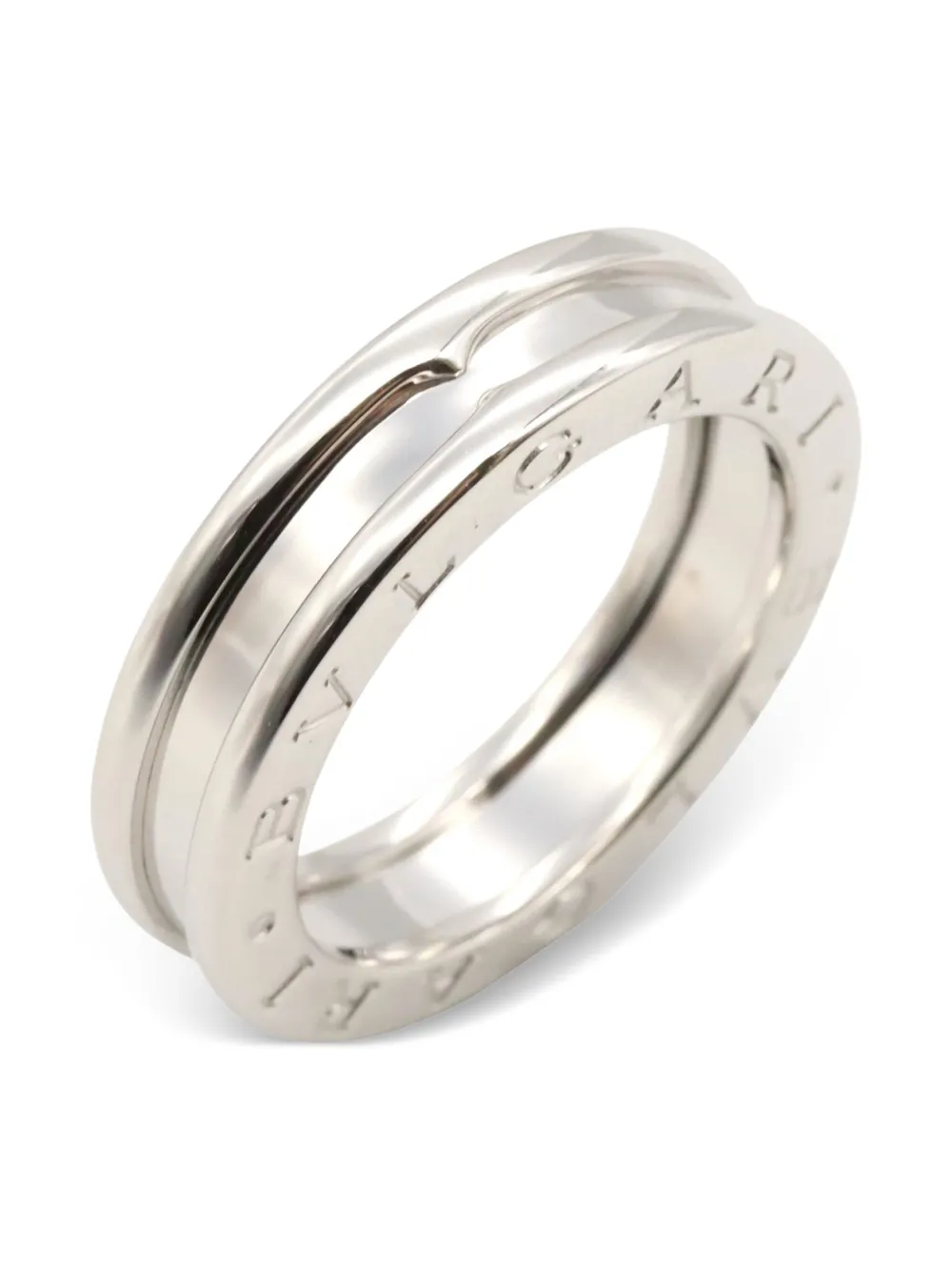 Bvlgari Pre-Owned 2010s 18K white gold B-zero1 ring | Women | Image 2