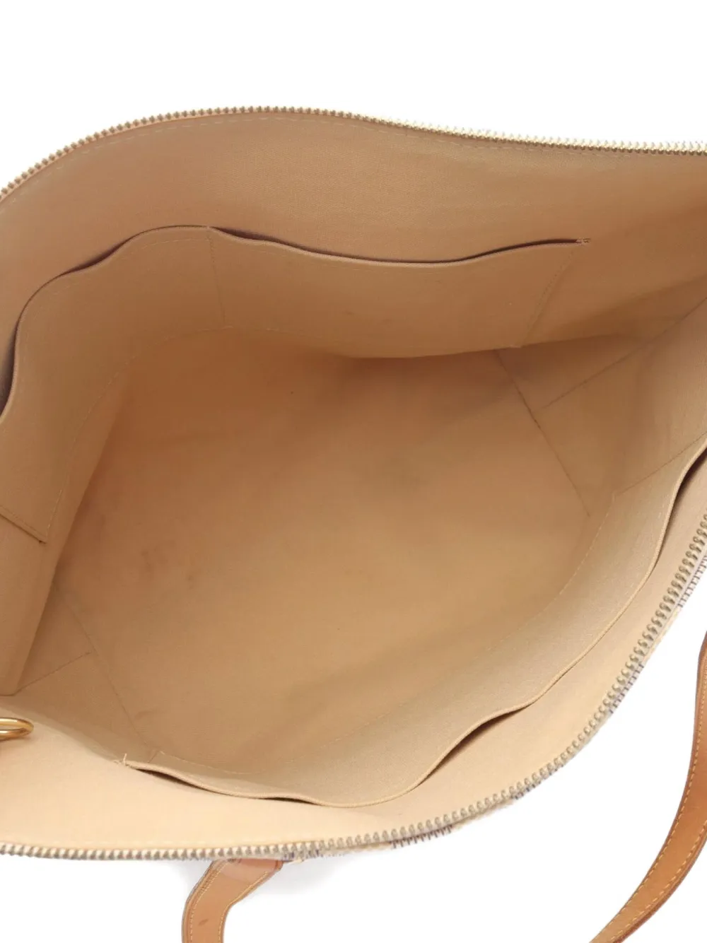 Pre-owned Louis Vuitton 2012 Totally Mm Leather Tote Bag In Neutral