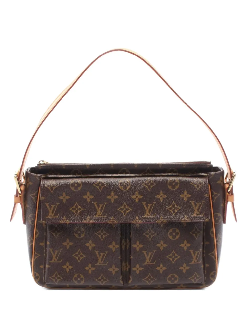Louis Vuitton Pre-Owned 2003 ヴィバシテ GM ショルダーバッグ - ブラウン Louis Vuitton Pre-Owned 2003 ヴィバシテ GM ショルダーバッグ - ブラウン