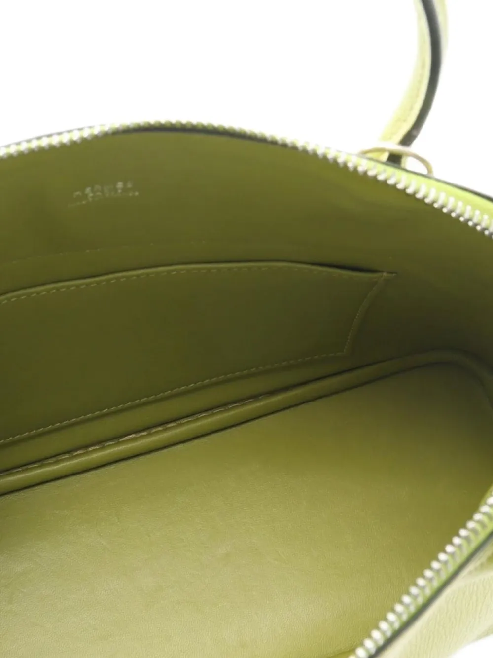 Pre-owned Hermes 2005 Bolide 27 Handbag In Yellow