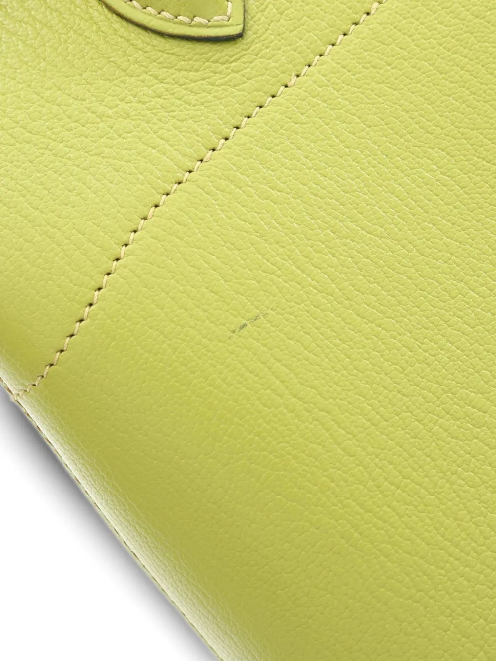 Pre-owned Hermes 2005 Bolide 27 Handbag In Yellow