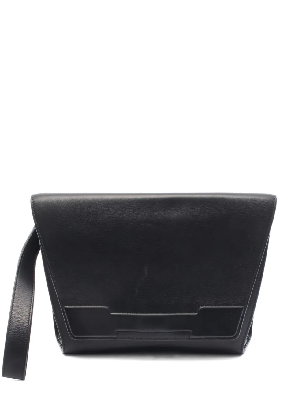 Hermès Pre-Owned 2022 Novapolis leather clutch bag | Black | Image 1