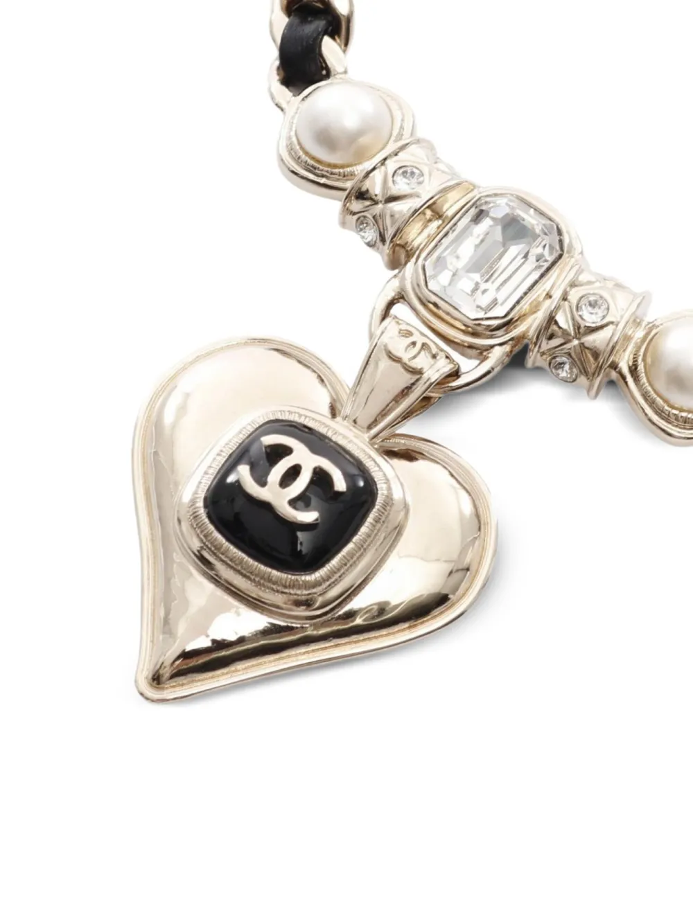 CHANEL Pre-Owned 1986-1988 CC pendant necklace | Image 2