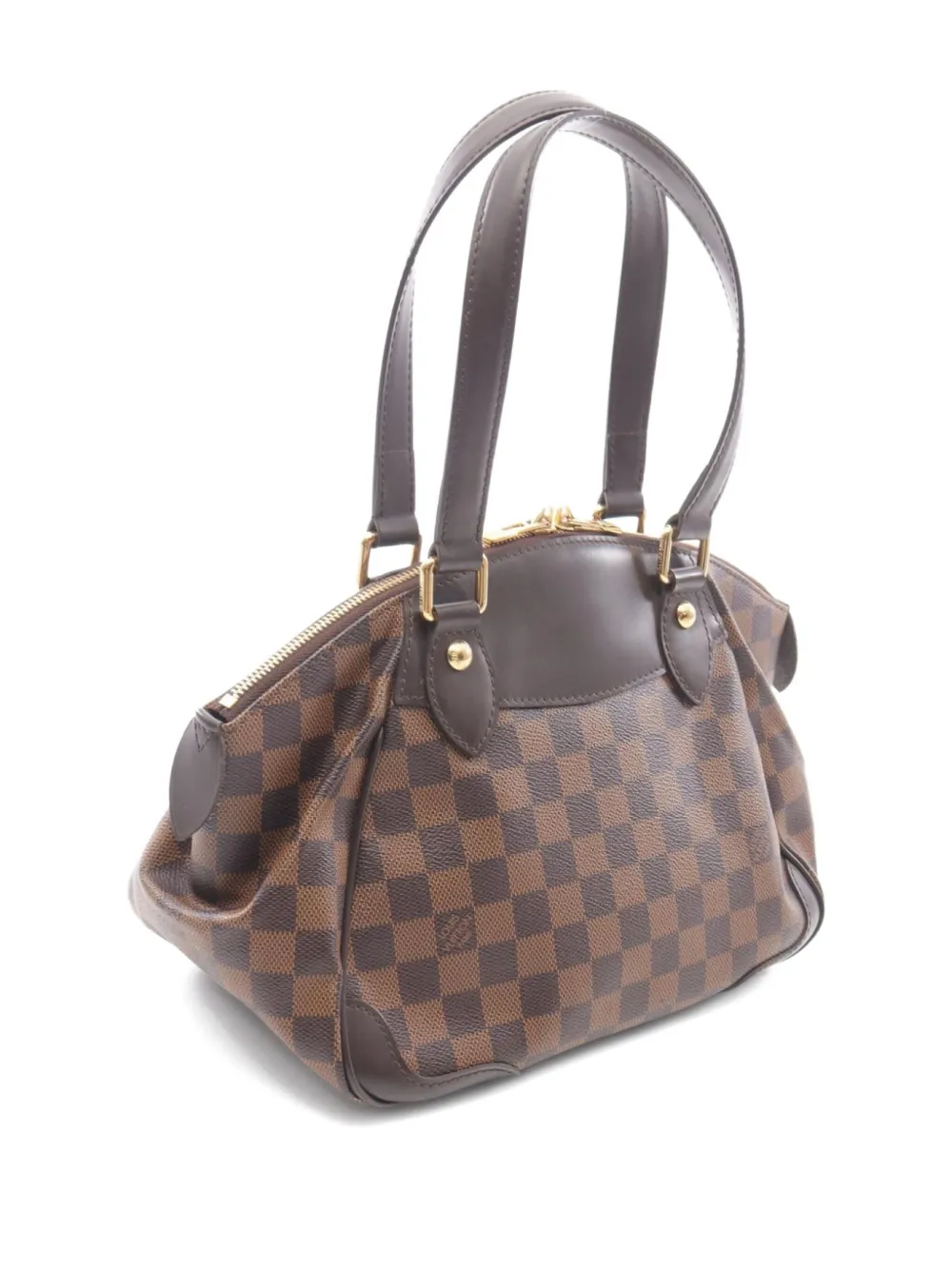 Pre-owned Louis Vuitton 2012 Verona Pm Tote Bag In Brown