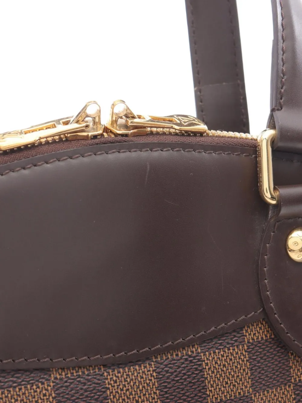 Pre-owned Louis Vuitton 2012 Verona Pm Tote Bag In Brown