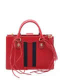 Gucci Pre-Owned 10s medium Animalier tassel-detail tote bag - Red
