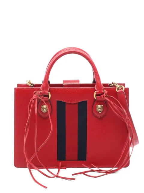 Gucci Pre-Owned 10s medium Animalier tassel-detail tote bag