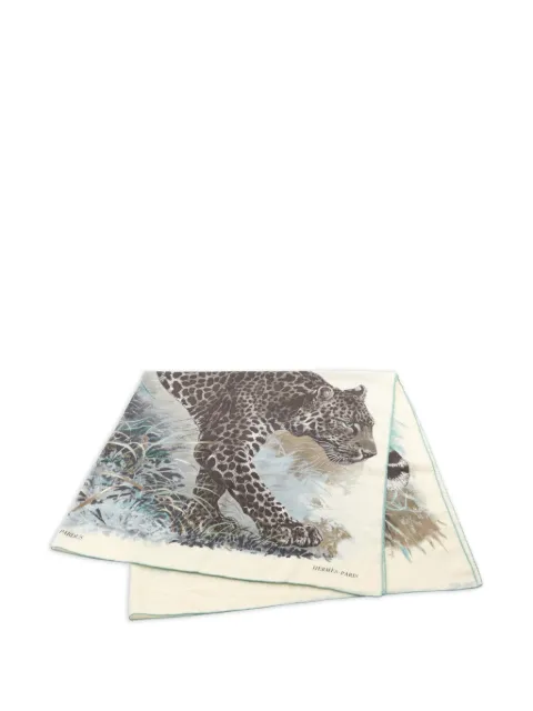 Hermès Pre-Owned 2010s Carré 140 Panthère Pardus scarf