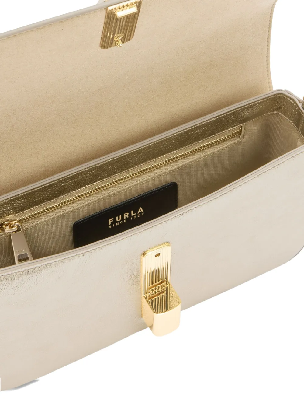 Furla Iride S Crossbody Bags In Orange