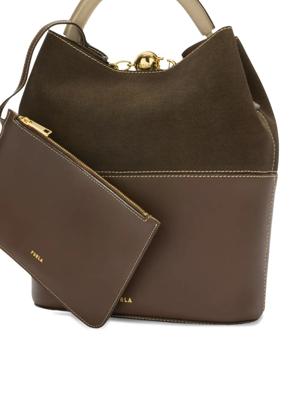Furla Sfera Bucket Bag In Pattern