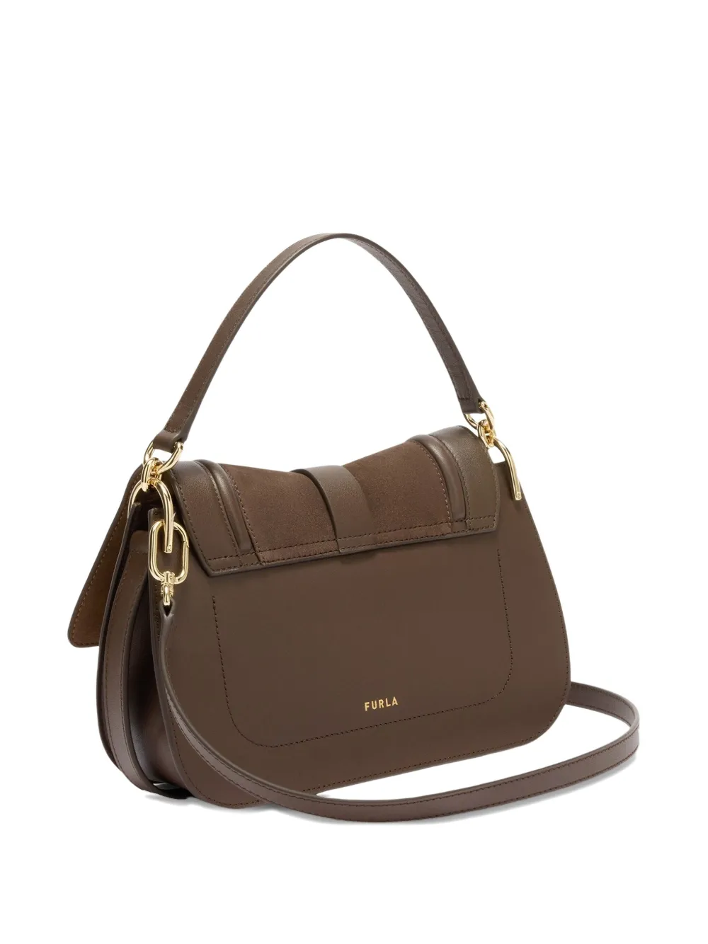 Furla Medium Flow shopper - Bruin
