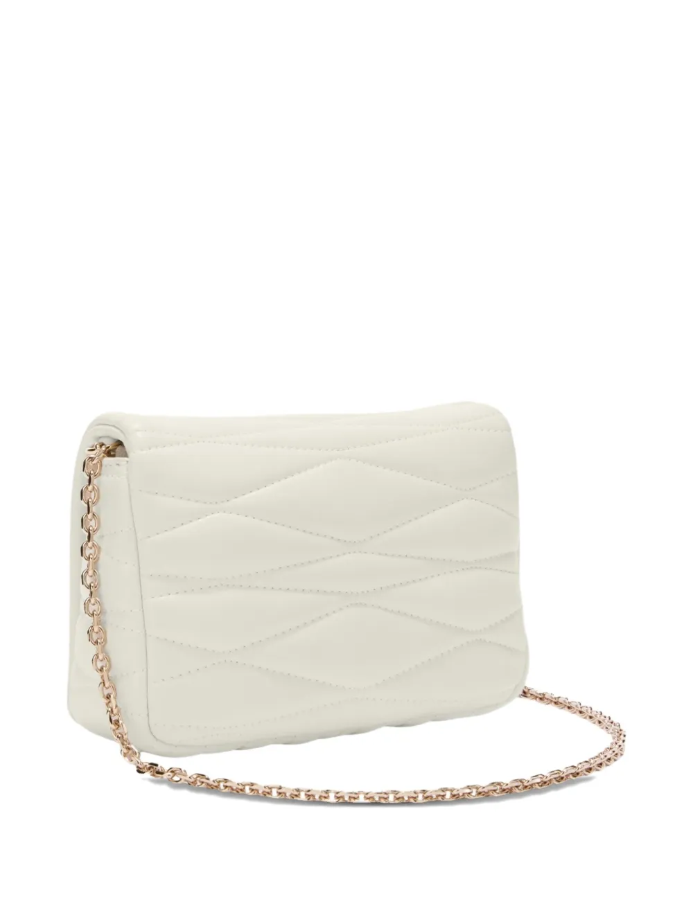 Furla Mini Quilted Chain Bag In Neutral