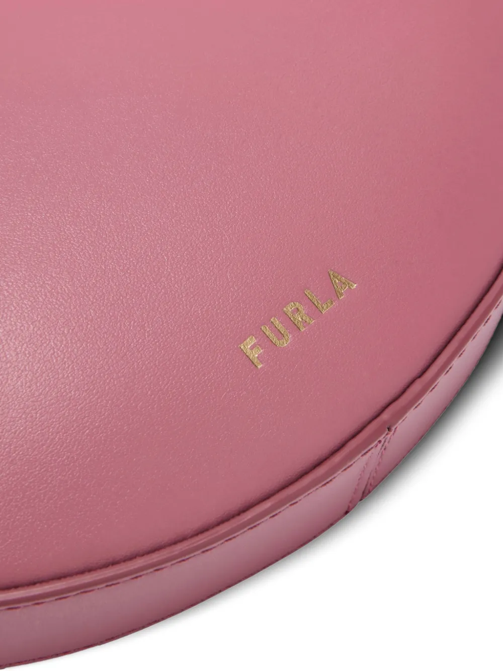 Furla Crescent Top-handle Mini Bag In Pink