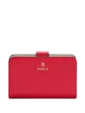 Furla Camelia leather flap wallet - Red