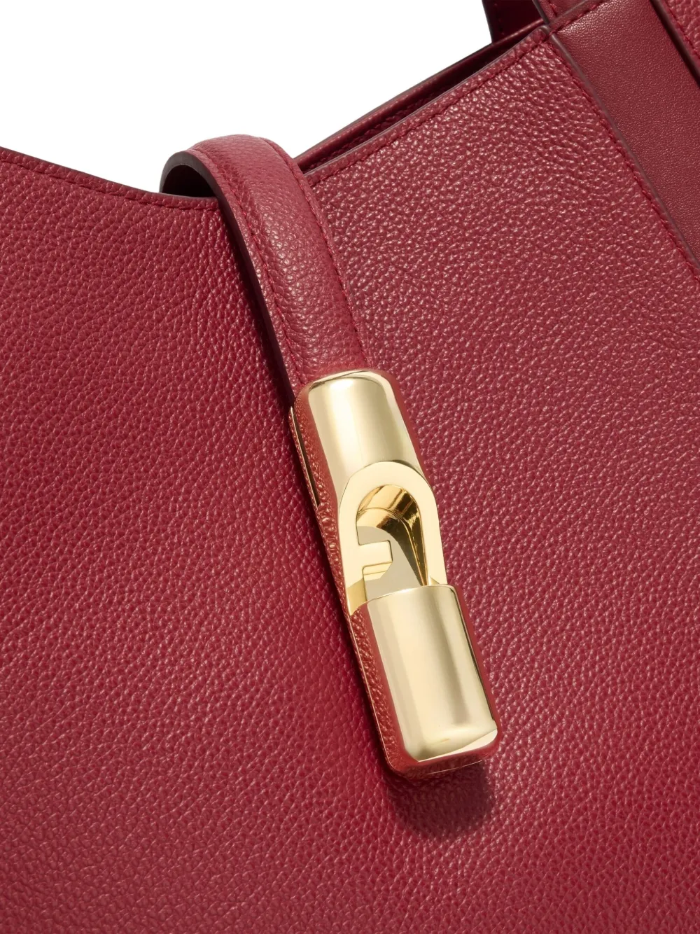 Furla Stylish Shoulder Bags Top Handles In Red