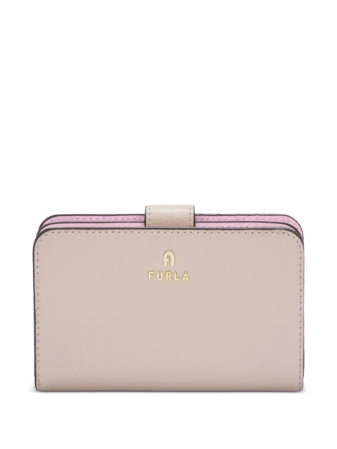 Furla Camelia leather-trimmed wallet