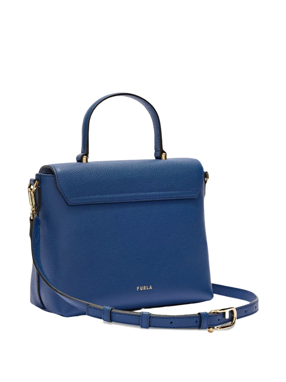 Furla Sfera Dome-top Satchel In Blue