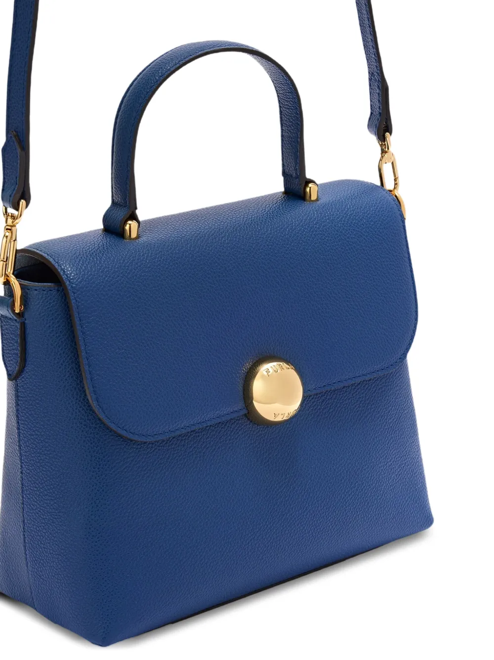 Furla Sfera Dome-top Satchel In Blue