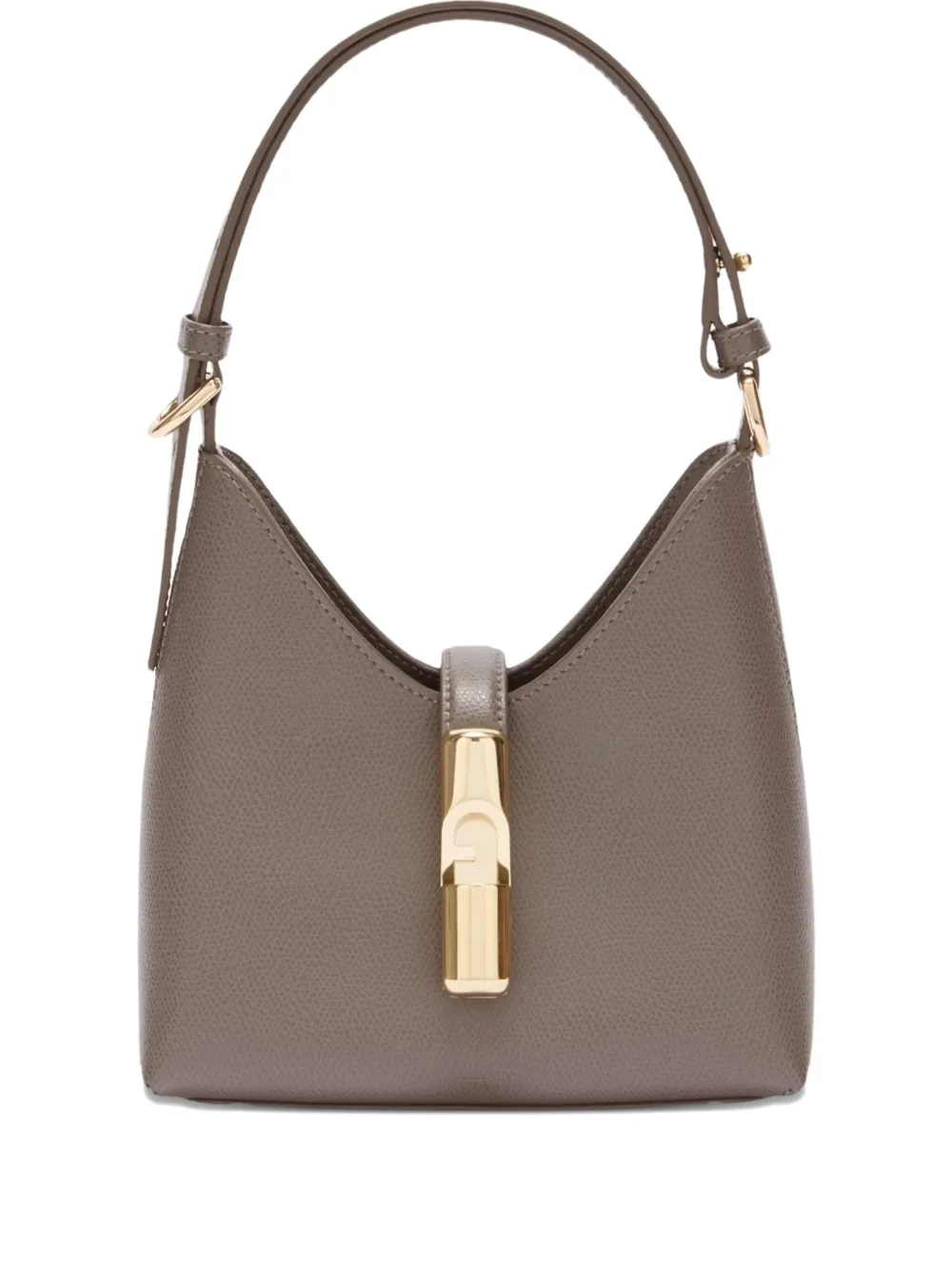 Furla Mini Iride Shoulder Bag In Gray
