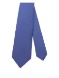 Hermès Pre-Owned 20s H pattern silk tie - Blue