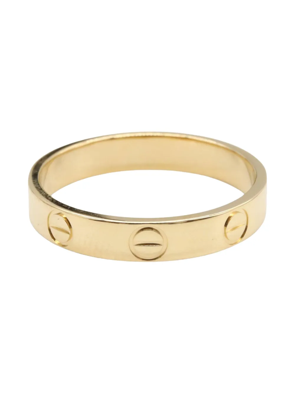 Cartier 2010s ミニ ラブ リング 18Kイエローゴールド - ゴールドトーン Cartier 2010s ミニ ラブ リング 18Kイエローゴールド - ゴールドトーン