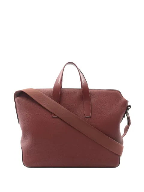 Hermès Pre-Owned 2018 포르토 클레멘스 레더 도큐먼트 백