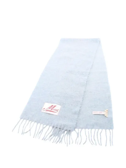 Marni Pre-Owned 00s logo-patch scarf