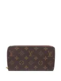 Louis Vuitton Pre-Owned 2016 monogram round zipper wallet - Brown