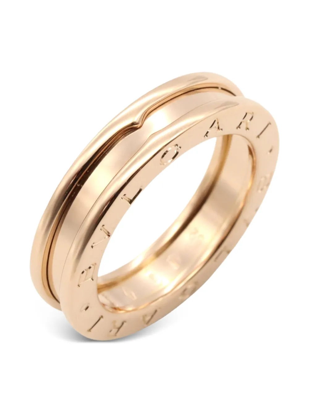 Bvlgari Pre-Owned 2010s 18K rose gold B.zero1 ring | Women | Image 2
