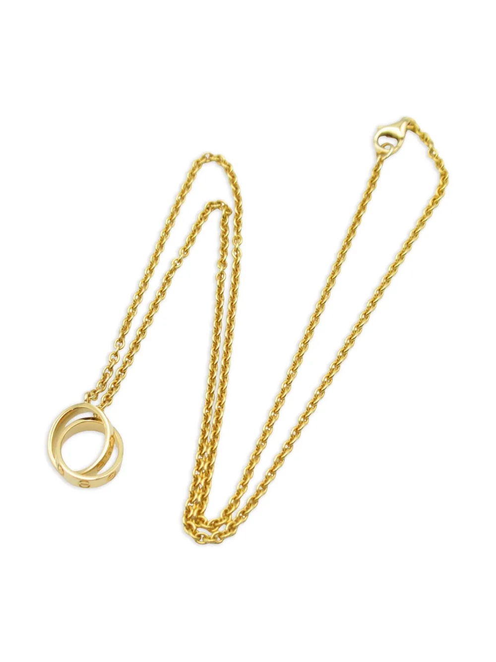 Cartier 2010 ラブ ネックレス 18Kイエローゴールド - ゴールドトーン Cartier 2010 ラブ ネックレス 18Kイエローゴールド - ゴールドトーン