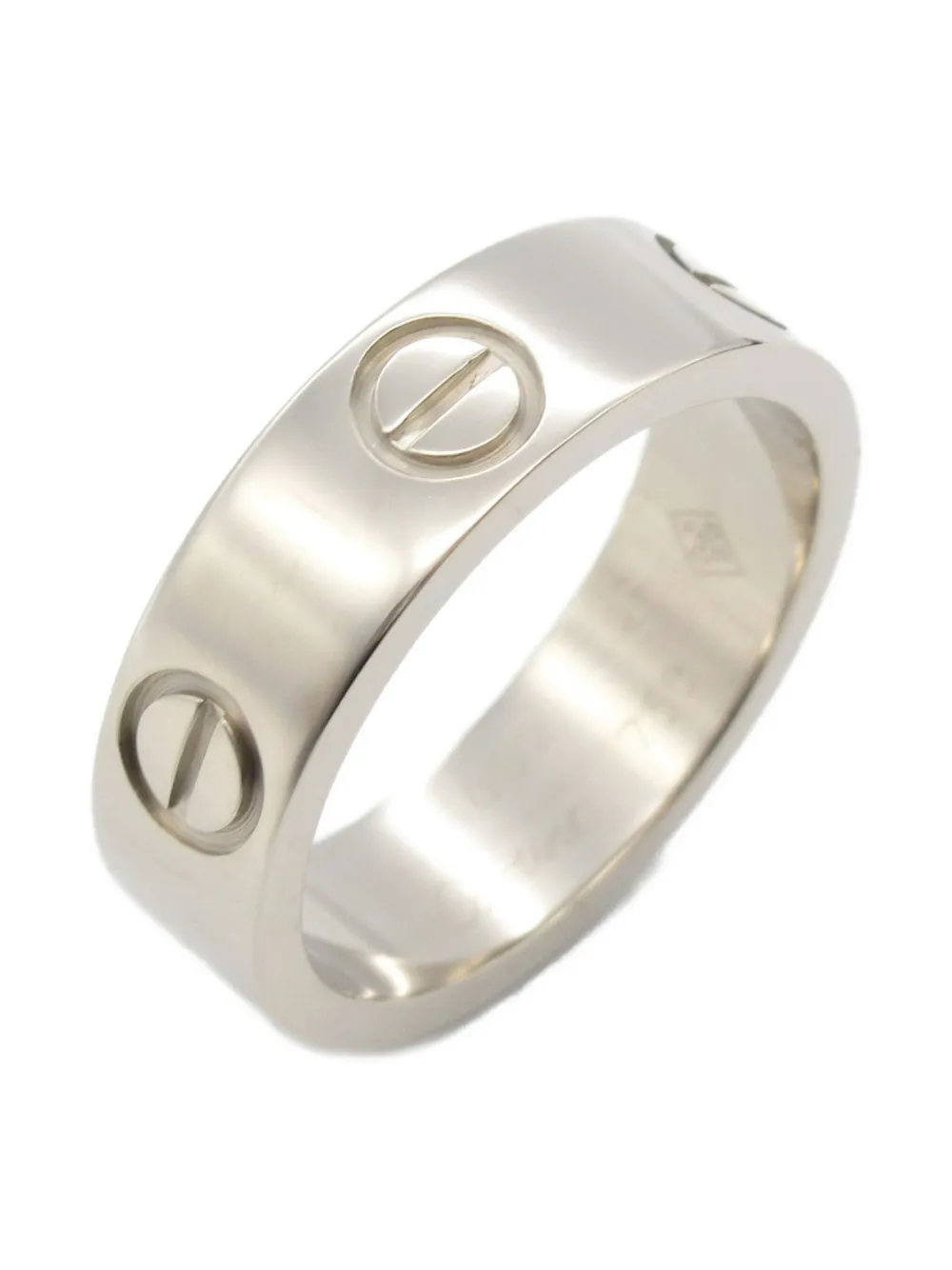 Cartier Love リング 18Kホワイトゴールド - SILVER Cartier Love リング 18Kホワイトゴールド - SILVER