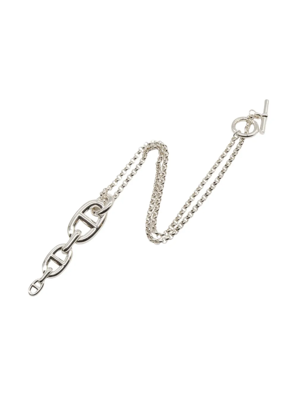 Hermès Pre-Owned 2010s Chaîne d'Ancre necklace | Silver | Image 1