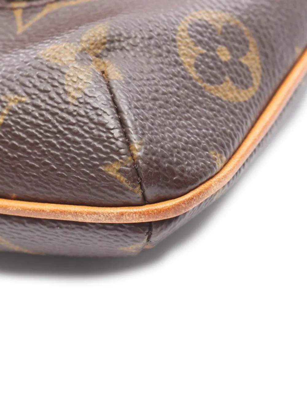 Pre-owned Louis Vuitton 2003 Partision Monogram Wallet In Brown
