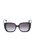 Burberry Pre-Owned 2010s square-frame sunglasses - Black