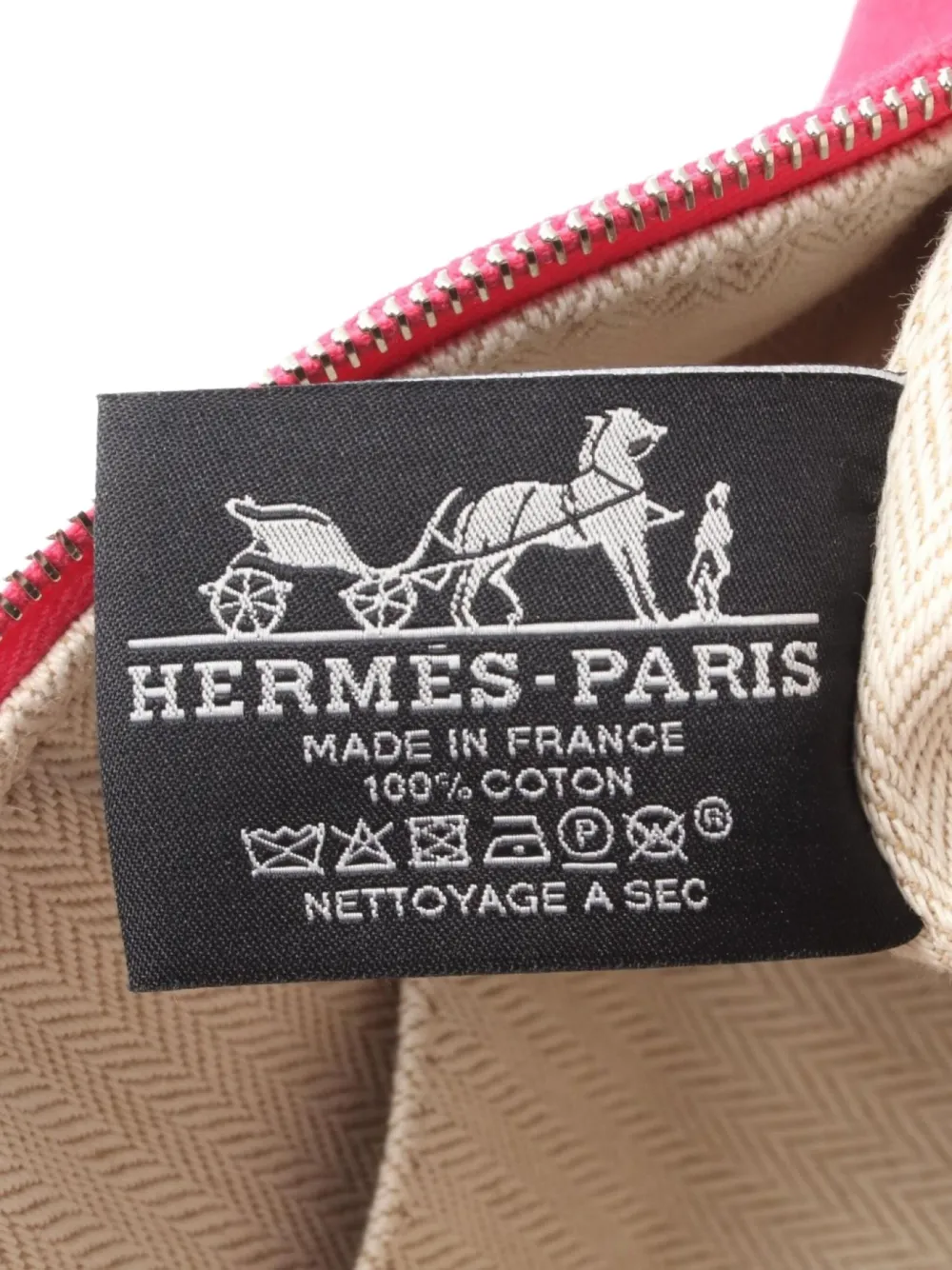 Pre-owned Hermes 20s Bride-a-brac Pm Clutch Bag In Pink