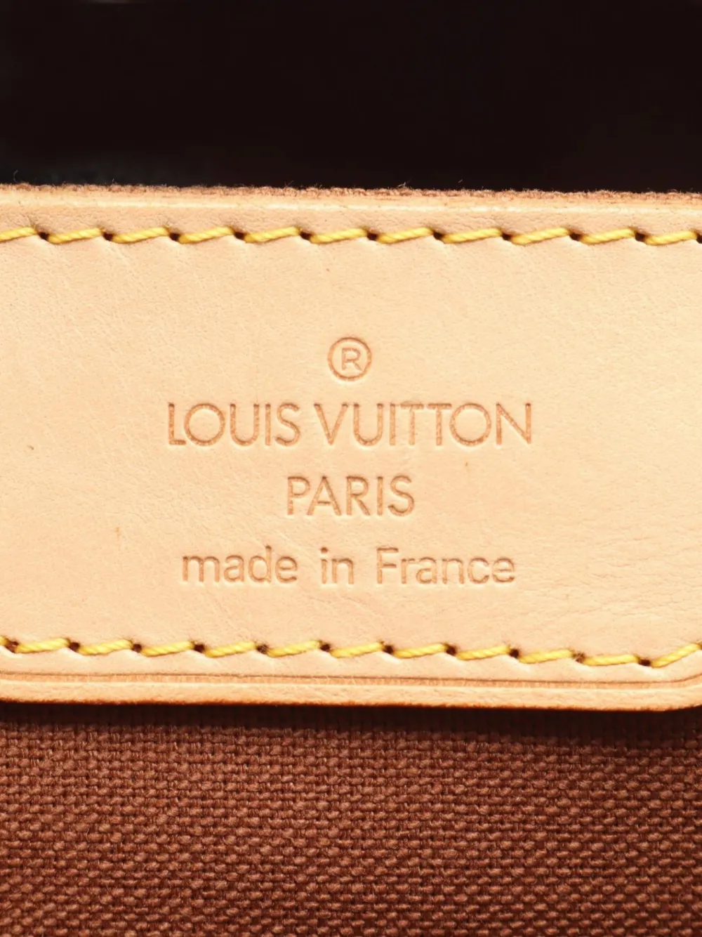 Pre-owned Louis Vuitton 2006 Carryall Duffle Bag In Brown