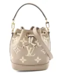 Louis Vuitton Pre-Owned 2021 Nano Noe bucket bag - Neutrals