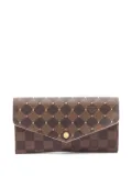 Louis Vuitton Pre-Owned 2019 Portefeuil Sara wallet - Brown