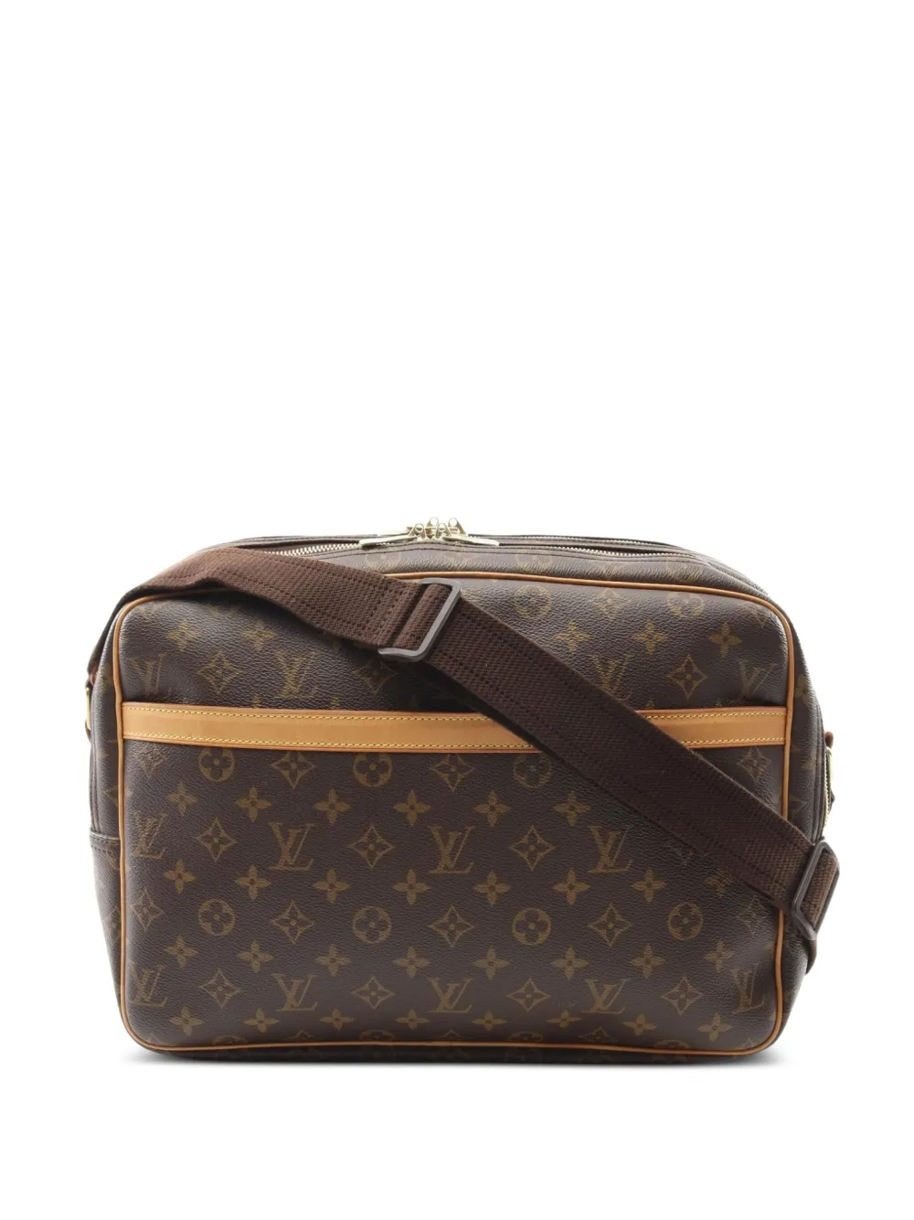 Louis Vuitton Pre-Owned 2000 Reporter GM monogram shoulder bag | Brown | Image 1