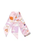 Hermès Pre-Owned 20s ribbon scarf silk - Purple