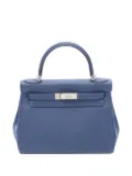 Hermès Pre-Owned 2019 Kelly28 Verso Bruton Pet Capucines tote bag - Blue