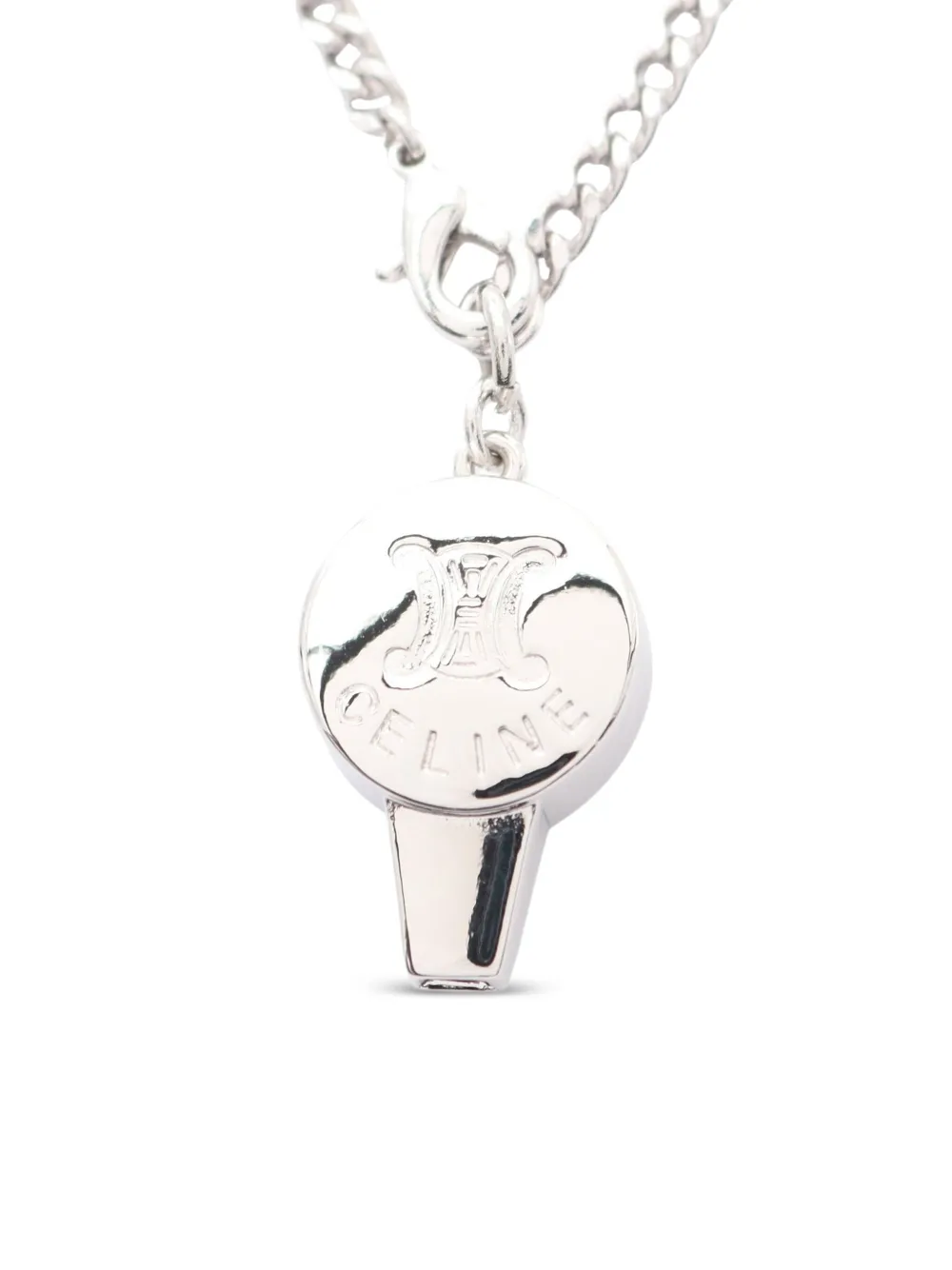 Celine Pre-Owned 10s engraved-logo bag charm | Image 2