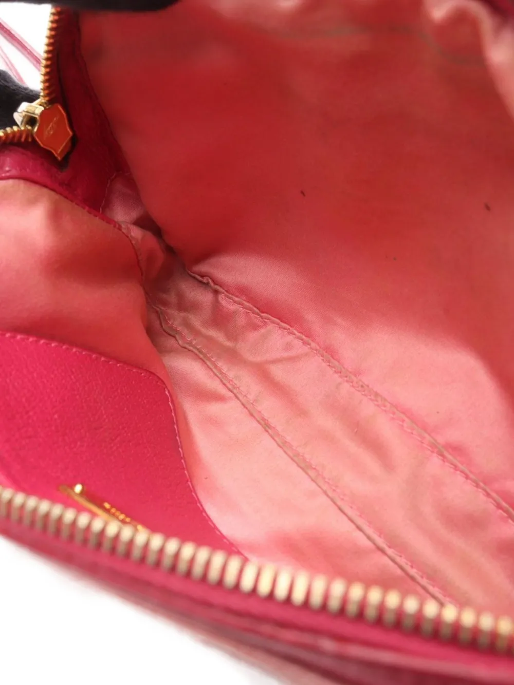 Pre-owned Miu Miu 00s Midi Madras Shoulder Bag In Pink