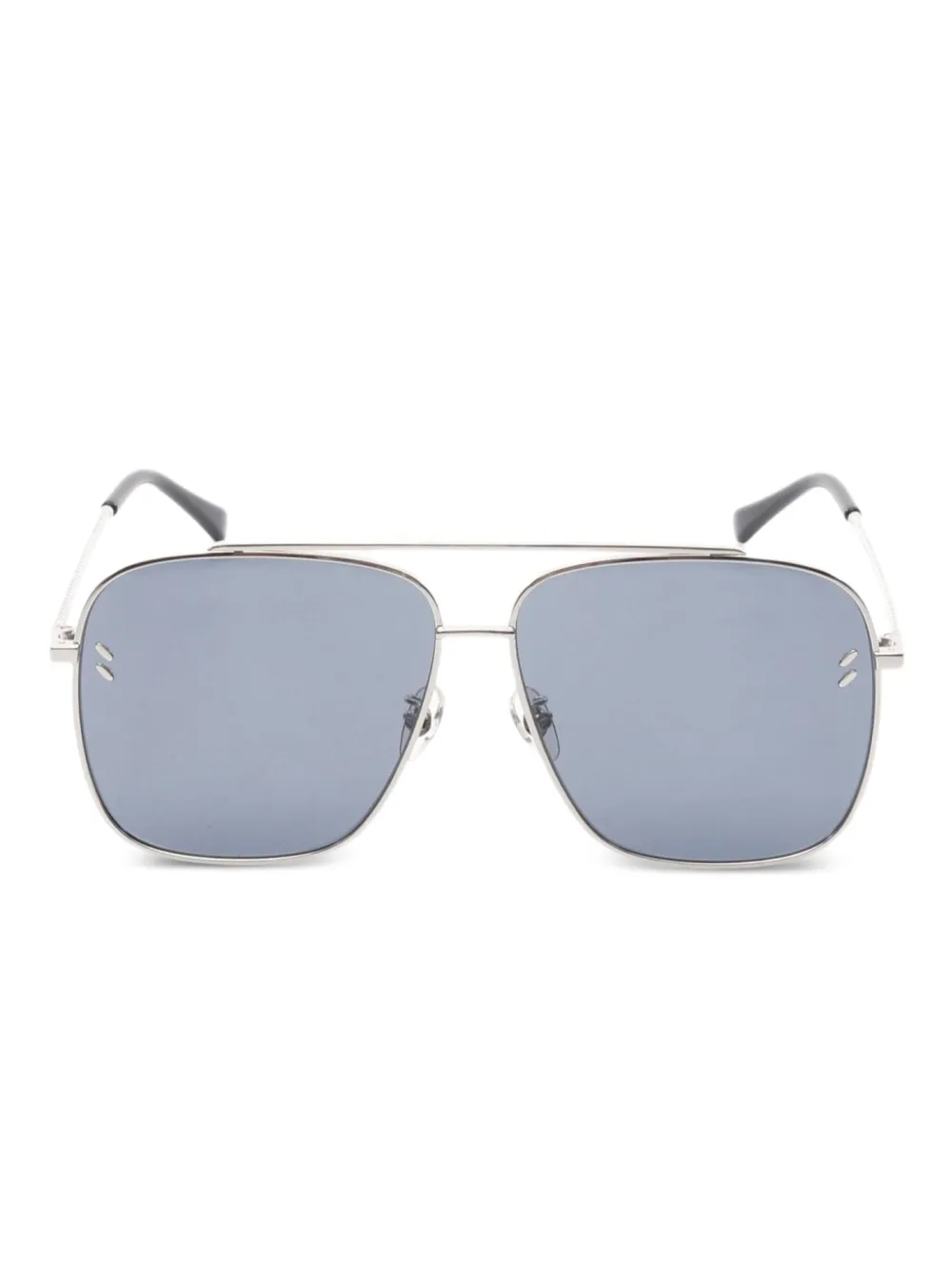 Stella McCartney Pre-Owned 2010s pilot-frame chain sunglasses | Black | Image 1