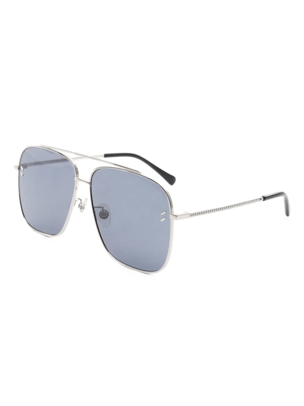 Stella McCartney Pre-Owned 2010s pilot-frame chain sunglasses | Image 2
