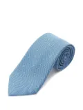Hermès Pre-Owned 20s Chaîne d'Ancre silk tie - Blue